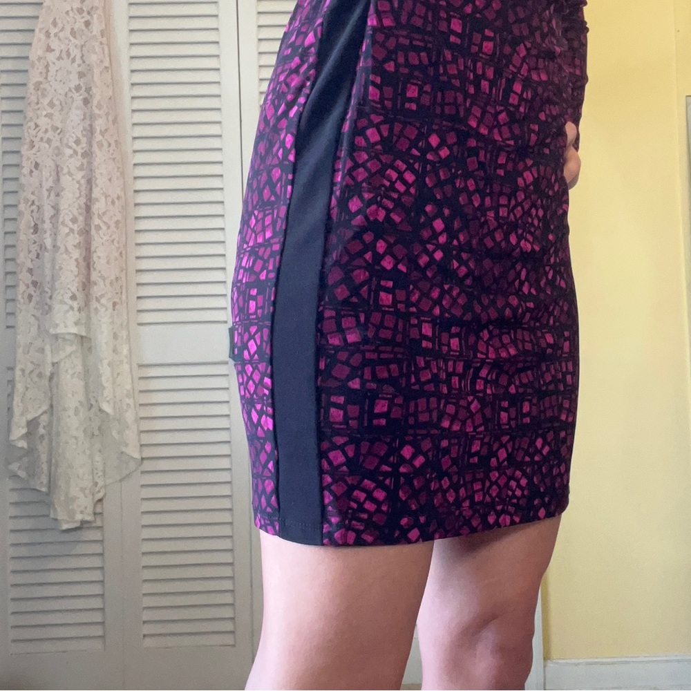 Chaps Faux Wrap Business Casual or Cocktail Dress Size MP - Picture 10 of 17